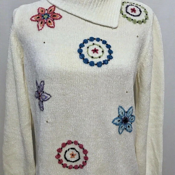 Alfred Dunner Turtleneck Sweater for Women SP - Picture 2 of 6